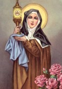 St. Clare of Assisi. July 16, 1194 - August 11, 1253 Photo of St. Clare